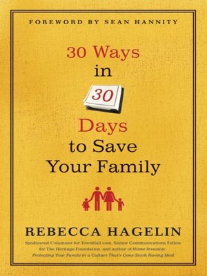 cover image of 30 Ways in 30 Days to Save Your Family